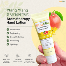 Load image into Gallery viewer, PureMAE Aromatherapy Hand Lotion Ylang Ylang & Grapefruit