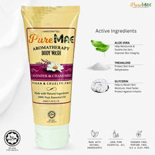 Load image into Gallery viewer, PureMAE Aromatherapy Body Wash Lavender & Chamomile 100ml