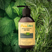 Load image into Gallery viewer, PureMAE Aromatherapy Peppermint & Rosemary Body Wash