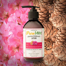 Load image into Gallery viewer, PureMAE Aromatherapy Rose Geranium & Cedarwood Lotion