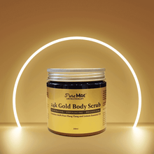 Load image into Gallery viewer, PureMAE Aromatherapy 24k Gold Body Scrub