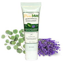 Load image into Gallery viewer, PureMAE Eucalyptus &amp; Lavender Hand Lotion for Repair, Purification &amp; Rejuvenation (30ml)
