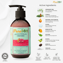 Load image into Gallery viewer, PureMAE Rose Geranium &amp; Cedarwood Conditioner for Oily &amp; Dry Dandruff, Hair Growth &amp; Hair Loss (250ml)
